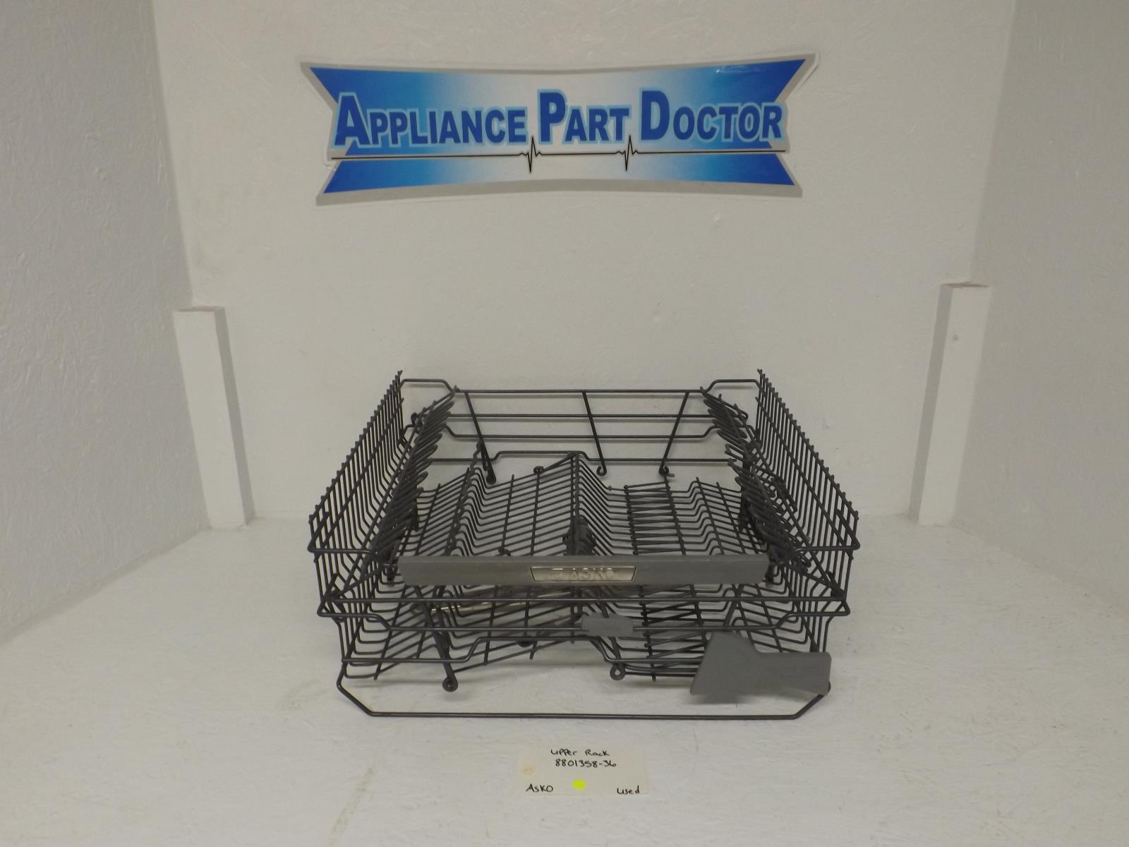 ASKO Dishwasher 8801358-36 Upper Rack Used ASKO Dishwasher 8801358-36 Upper Rack Used